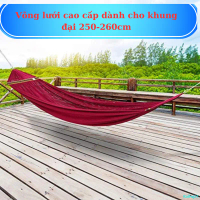 Koifwj21 [LƯỚI VÕNG XẾP 250-260CM] Lưới võng  cao cấp 2 lớp đại vip hiệu Lâm Tùng dành cho khung cỡ 