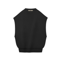 Adidas x Fear of God Athletics 高領無袖背心 黑 聯名款 上衣 落肩 針織 IS5303
