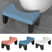 1pc Toilet Potty Stool For Duty Plastic Portable Squatting Poop Foot Stool Bathroom Non-Slip Toilet Assistance Step Stool