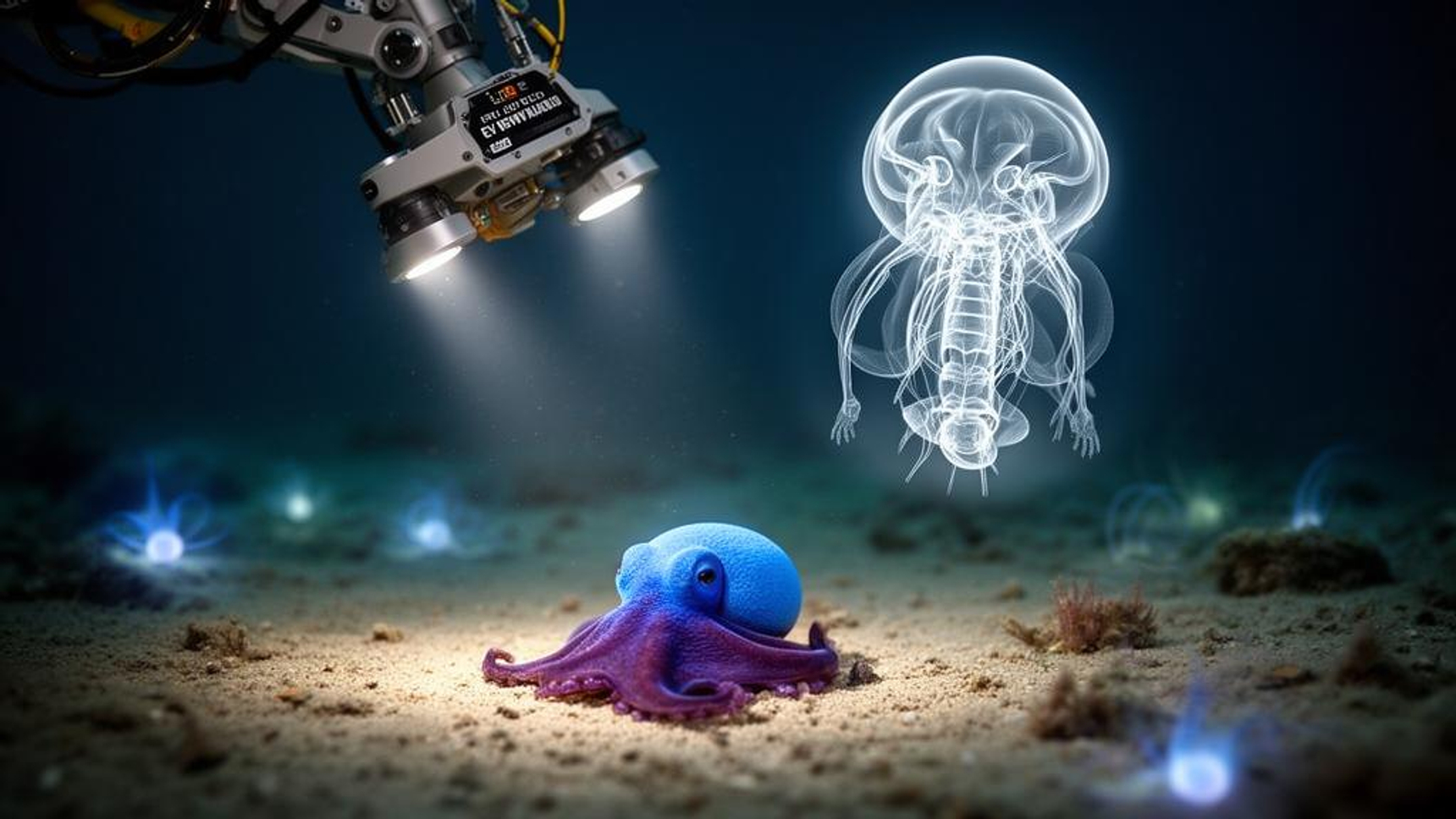 ガラパゴス諸島で新種の深海タコ「Microeledone galapagensis」を発見