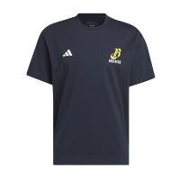 【adidas 愛迪達】CTBC BROS BB T 男女 短袖 上衣 T恤 國際版 中信兄弟棒球隊 深藍(JL6224)