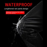 Xigwaterproof and WET slotted Rain pants, Rain Prevention, Electric BIKE, motorcycle, Take-Out, full-Body casting 2023