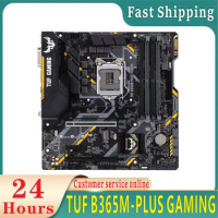 Asus TUF B365M-PLUS GAMING Intel B365 M.2 USB3.1 DDR4 64GB M.2 Micro ATX supports 9th/8th generation Intel Core usage