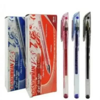 Bolpoin Gel 0.5mm β Set 3 Warna Mix