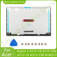 New Laptop Covers For Acer Aspire 5 A515-54 A515-54G A515-55 A515-55G N18Q13 LCD Back Cover Rear Top Lid Replace Silver