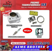 PAKET BRT KLX BLOK PISTON 68 MM ORIGINAL BRT BONUS BUSI BRT