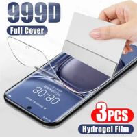 3PCS For Nokia X20 X30 Hydrogel Film Full Cover Screen Protective On For Nokia X10 X71 X7 X6 X5 9H Protective Film