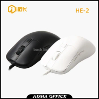 Irok HE2 Wired Mouse 68g Gaming Air Game Mice USB 6000Dpi Switchable Gaming Laptop Gamer Mouse for PC Computer Game Accessory