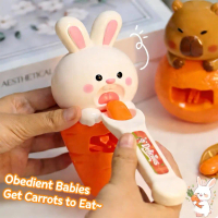 Cute Cartoon Animal Feeding Toy Set, Simulated Stress Food Feeding Game, Birthday Toy Gift Home F6X0