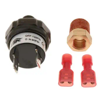 1/4 inch 1/8 inch NPT 90-120 PSI Air Pressure Switch Tank Mount for 12 Compressor Train Air Horn