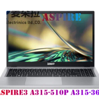 New ORG Laptop CASE for ACER ASPIRE3 A315-510P A315-24P Series laptop palmrest upper case SLIVER