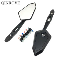 Universal Motorcycle Rear View Mirrors 8/10MM ABS Side Mirror For Yamaha NMAX 155 XMAX 250 300 400 MSX125 Tracer 900 XSR 700 900