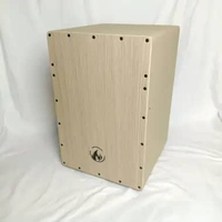 Cajon kotak akustik ekonomis warna full crem