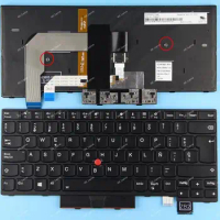 New SP Spanish Teclado Keyboard For IBM Lenovo ThinkPad T480 20L5 20L6 01AX417 T470 Laptop , BACKLIT, Frame