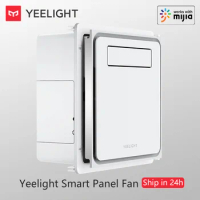 Yeelight Smart Cooler Panel Fan Dual Gear 120° Adjustable Wind Direction Timing WiFi Bluetooth Remote Control 220V for Mijia