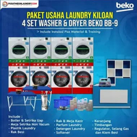 Paket Usaha Laundry Kiloan Beko PAKET 4 STACK
