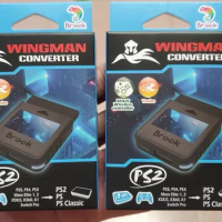 Brook Wingman PS2 Converter for Xbox Series X/S/One BT model /Elite 1&amp;2/PS5/Switch Pro Controller to for PS2/PS