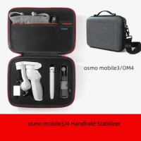Handheld Stabilizer Case for DJI OM 3/4 Portable Storage EVA Protective Bag Carrying Case for DJI Osmo Mobile 4 Accessories