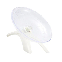 Silent Wheel Hamster Flying Saucer Exercise Wheel Hamster Jogging Exercise Toys Sports Wheel Accessories for Small Rat