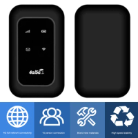 Portable Mini Router with SIM Card Slot High Speed Travel Hotspot WiFi Mobile Hotspot for RV Travel Vacation Camping Remote Area
