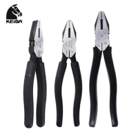 KEIBA P-107 Original Japan Cuttting Pliers Multifunctional Wire Cutters Electrician Locking Plier For Cutting Clamping Tools