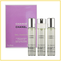 CHANEL 香奈兒邂逅清新綠邂逅香水補充裝三件套裝 CHANCE EAU FRAICHE EDT SPRAY REFILLS DUO EST 20ML X3 