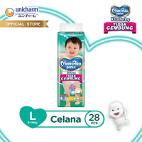 MamyPoko Pants X-tra Kering Slim Tidak Gembung - M30, L28 - Popok Celana