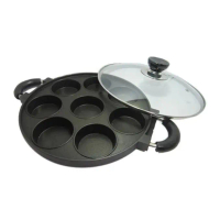 Suggo Cake Pan 7 Lubang Datar Cetakan Kue