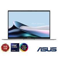 ASUS UX3405MA 14吋筆電 (U7-155H/32GB/1TB SSD/EVO/白霧銀/Zenbook 14 OLED)