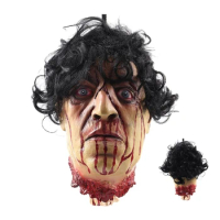 The Horrible Lifelike Beheaded Halloween Bloody Hanging Decoration 1:1 Life Size Party Carnival Props