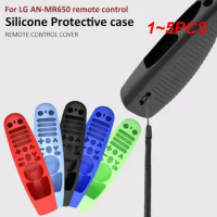 1~5PCS Silicone Remote Control Protective Cover Suitable For AN-MR600 AN-MR650 AN-MR18BA MR19BA Smart TV Shockproof Rubber
