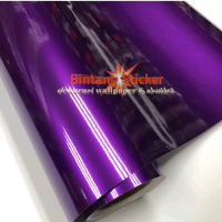 Permeter Sticker skotlet  ungu candy metalik skotlet stiker violet candi metalic sticker scotlite un