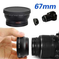 67mm 0.45X Super Macro Wide Angle Fisheye Macro photography Lens for Canon NIKON Sony PENTAX DSLR DV SLR Camera 67MM thread lens