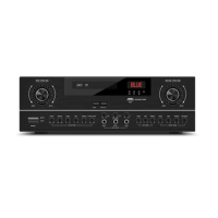 MA Stereo Karaoke Digital Amplifier with Key Control USB/FM/ Sound Standard Amplifier
