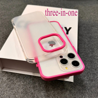 เคสแบบด้าน, เคสใส, สำหรับ iPhone 16ProMax, ip16, ip16Plus, เข้ากันได้กับ iPhone 11/12/13/14/15 ProMa