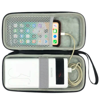 Power Bank Hard EVA Travel Case for Romoss Sense 8+ 30000mAh Portable Charger Case Carrying Pouch External Battery Bag