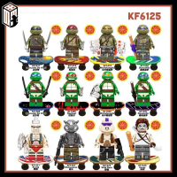 Đồ Chơi Lắp Ráp Ninja Rùa Mô hình Minifigure Ninja Turtles Mới Nhất Kèm Phụ Kiện KF6125