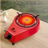 Small Infrared Energy-saving Desktop Gas Stoves Lightweight To Carry Gas Stove Household Fire Gas Single Stove Camping Stove
