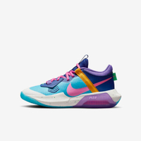 Nike Air Zoom Crossover GS [FD1034-400] 大童 籃球鞋 運動 緩震 支撐 藍 紫