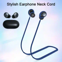 Anti Lost Earbuds Strap for Soundcore Space A40 Waterproof Comfortable Wearing Silicone Earphone Neck String