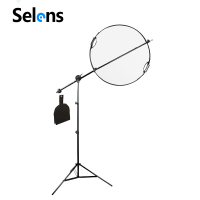 Selens 反光板支架套組 反光板橫桿2米多功能支架橫桿 反光板夾斜臂架 附沙袋 燈架袋
