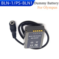 BLN-1 DC Coupler PS-BLN1 Dummy Battery for Olympus OM-D E-M5 II 2 E-M1 PEN E-P5 Digital Camera