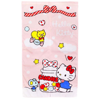 小禮堂 Hello Kitty 長門簾 85x150cm (粉糖果款)