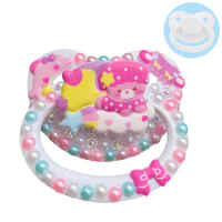 100% Handmake Cute Cloud Pattern Adult Baby Pacifier Silicone Adult size Pacifier Abdl Daddy Girl