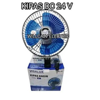 VISALUX kipas angin DC 12V 24V 6 inchi / Kipas angin mobil DC 12V 24V VISALUX 6 inchi Kipas angin DC