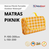 Matras Piknik Lipat Portable Waterproof - Tikar Alas Duduk Outdoor Anti Air