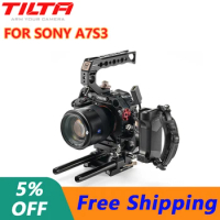 Tilta Sony A7S3 A7SIII Camera Cage Full Cage / Half Cage Protect case Side Handle Lightweight Black Cage for SONY A7S3 Camera