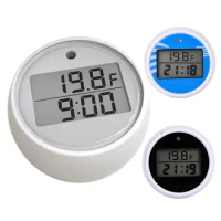 Ice Bath Thermometers Portable Bath Thermometers Floating Thermometers Timer Digital Water Thermometers Ice Bath Cold Plunge