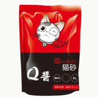 【Q醬 豆腐砂(第二代)】貓砂6包組(豆腐砂)