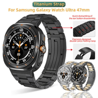 三星 Samsung Galaxy Watch Ultra 47mm 錶帶 鈦合金 輕金屬 CP值商務範 錶鏈